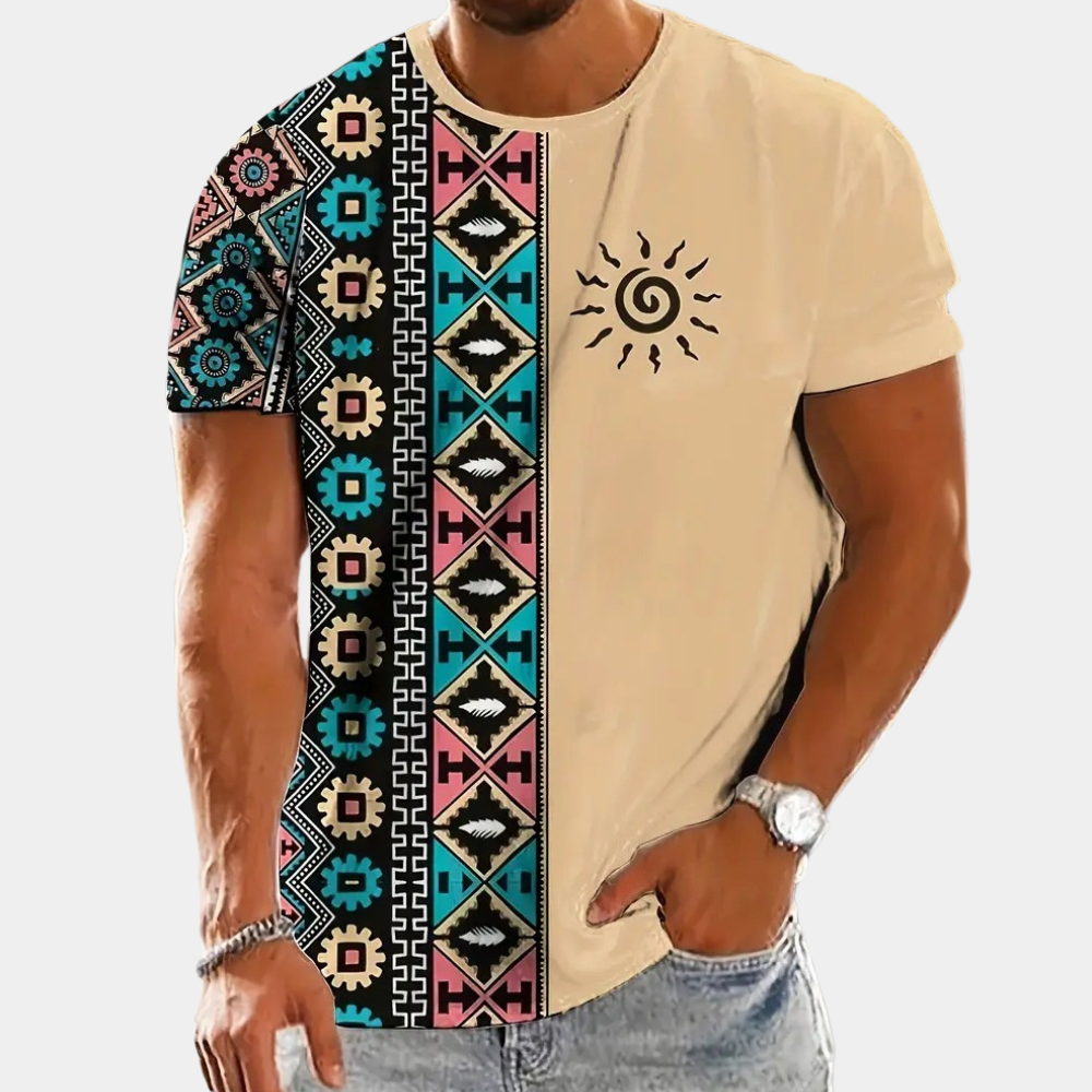 Elne - Trendy T-shirt for Men-S-State of Style