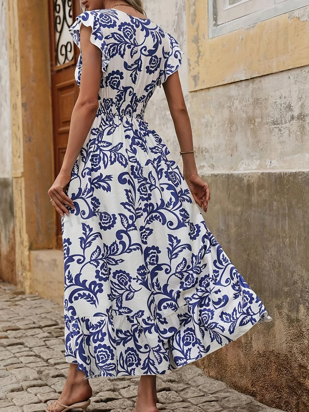 Eloise Ruches Dress | Versatile and Stylish-Light Green-S-State of Style