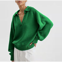 ElsannesTrui | Women's Sweater-Green-S-State of Style