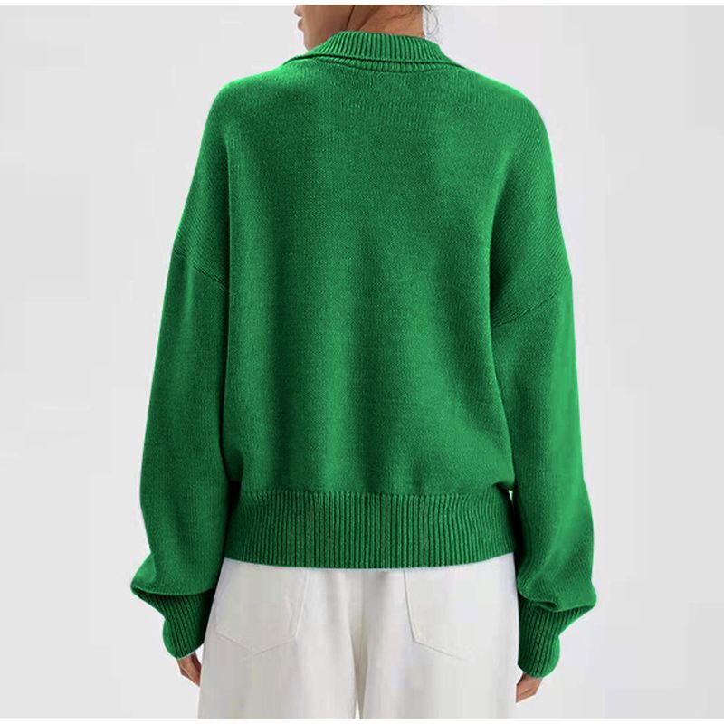 ElsannesTrui | Women's Sweater-Green-S-State of Style