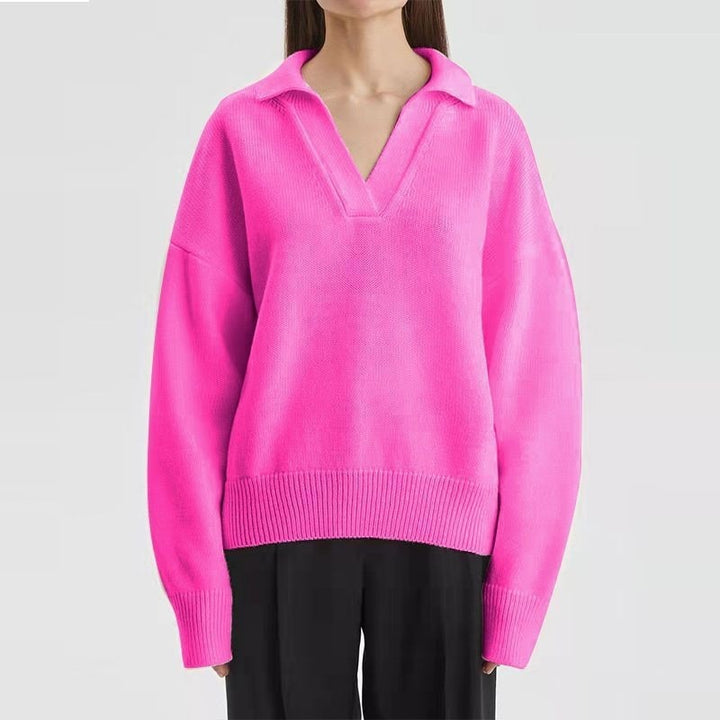 ElsannesTrui | Women's Sweater-Pink-S-State of Style
