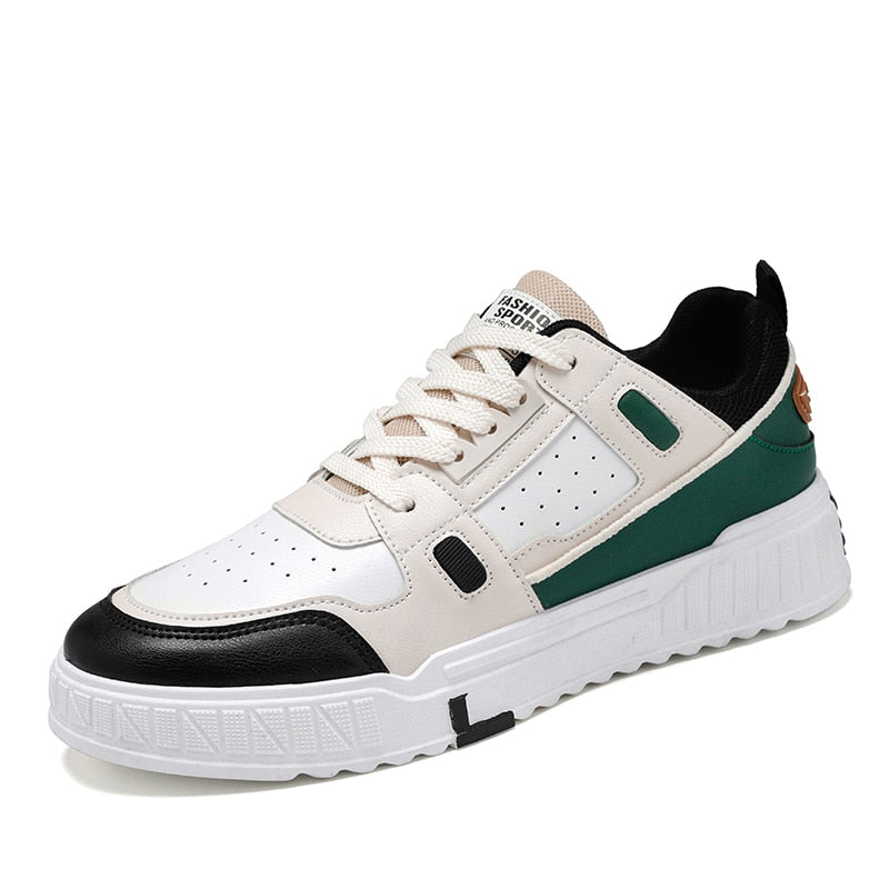 ElsaSneaks | Casual Shoes for Men-White-Black-8.0-State of Style