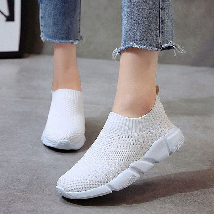 EmiliaSneaks | Women's Sneakers-White-6.0-State of Style