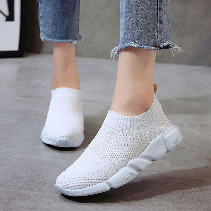 EmiliaSneaks | Women's Sneakers-White-6.0-State of Style