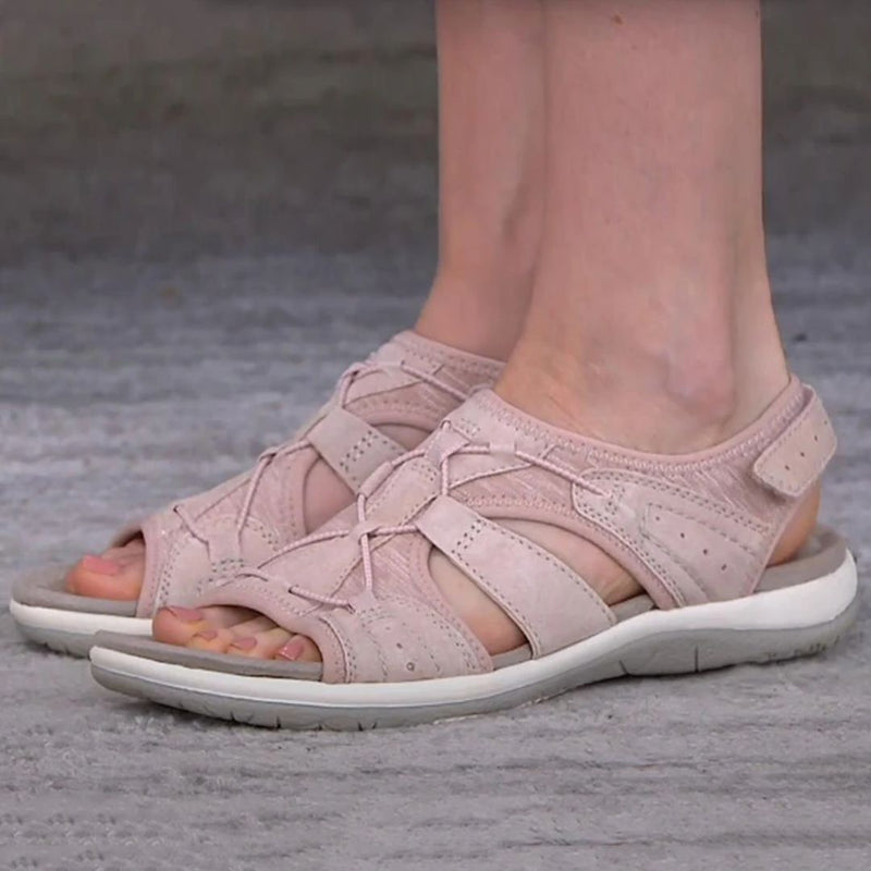 Emily Sandals | Comfortable & Stylish-Beige-4.5-State of Style