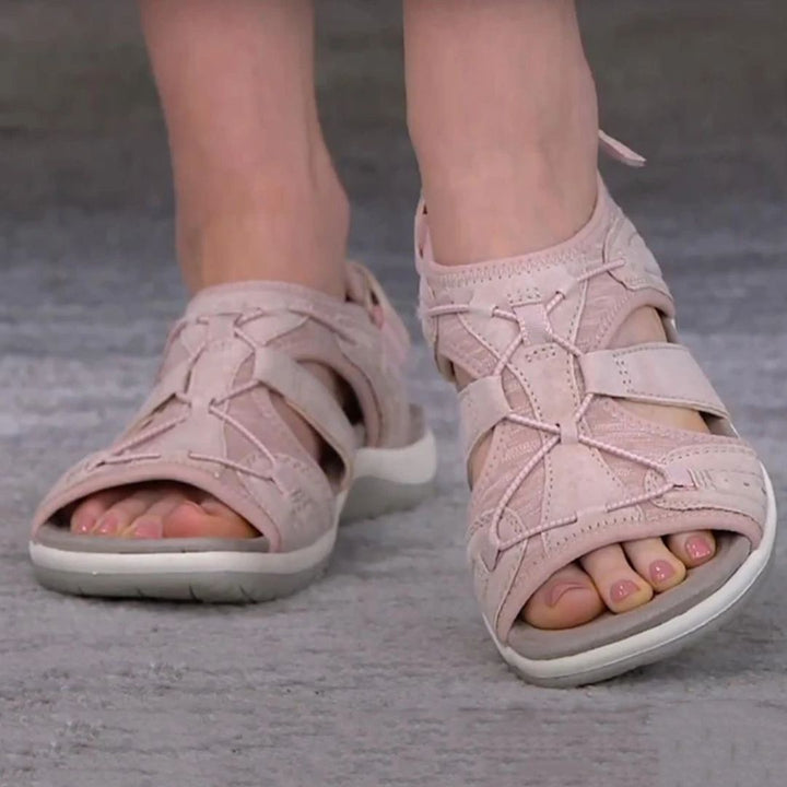 Emily Sandals | Comfortable & Stylish-Beige-4.5-State of Style