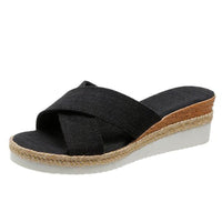 Emma - Orthopedische Bruine Espadrilles Slippers-Bruin-34-State of Style
