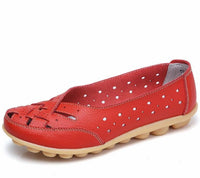 Emma - Orthopedische Marineblauwe Damesflats-Marineblauw-35-State of Style