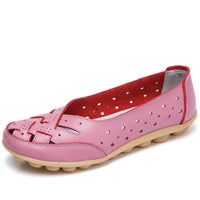 Emma - Orthopedische Marineblauwe Damesflats-Marineblauw-35-State of Style