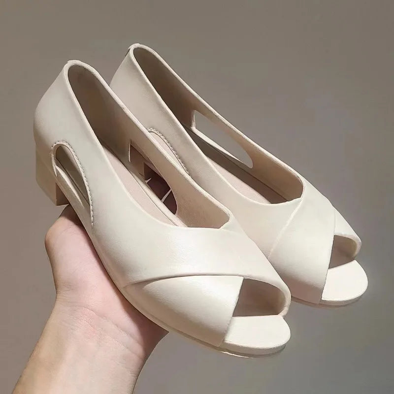 Emma - Orthopedische Zwarte Zomersandalen-Zwart-36-State of Style