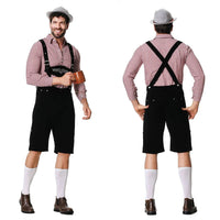 Emmerich Men's Oktoberfest Leather Shorts Costume – 3-Piece Bavarian Outfit-M-State of Style