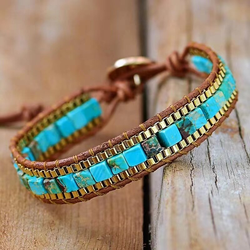 Emperor Stone Turquoise Bracelet - Cairos-State of Style