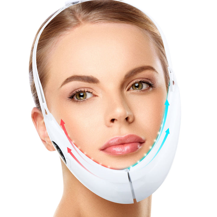 EMS FACE LIFT WITH LED THERAPY - SLIMMER FACE AND DOUBLE CHIN REMOVAL-State of Style