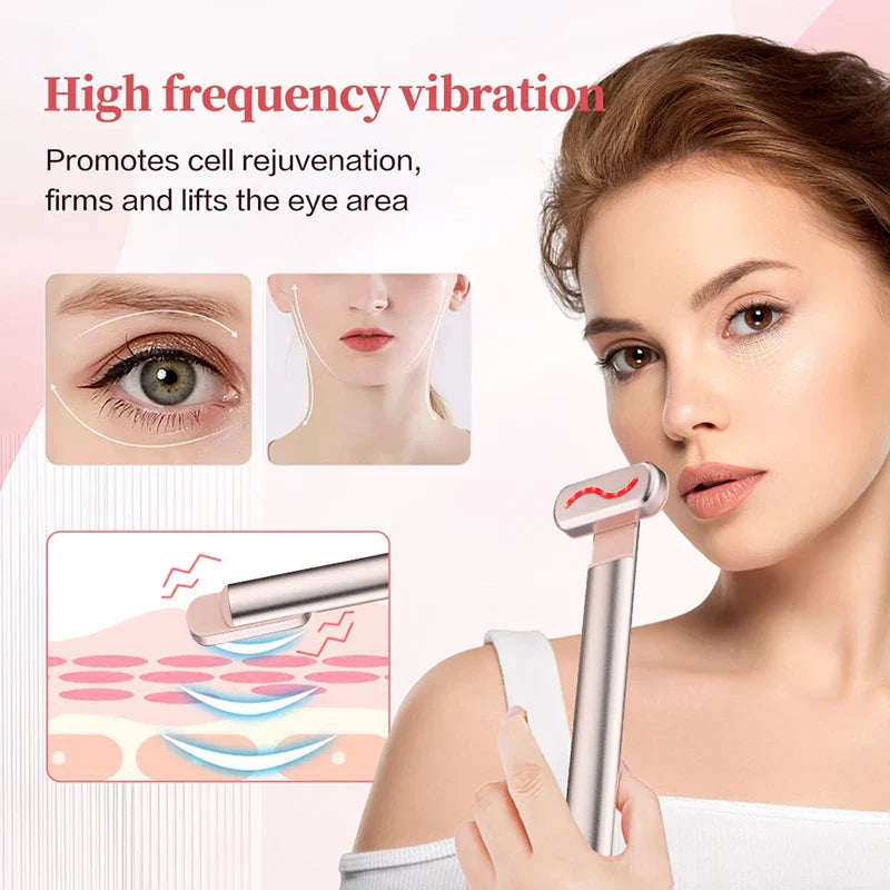 EMS Microcurrent Face Lifting Device - GlowMagic-Silver-State of Style