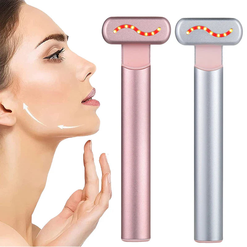 EMS Microcurrent Face Lifting Device - GlowMagic-Silver-State of Style