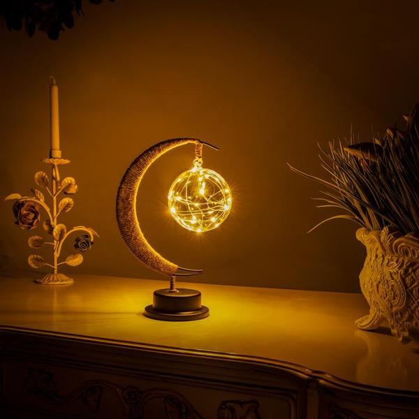 Enchanting Ambient Moonlight Lamp - LunaGlow-Soft Gold-State of Style