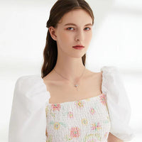 Enchanting Angel Wings Necklace - Livia-Silver-State of Style
