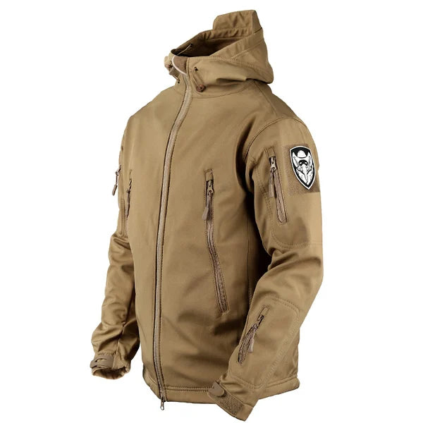 Engelbert Men's Softshell Military Jacket-Olive-S-State of Style