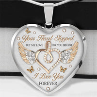 Engraved Heart Necklace – Sofie "Forever"-State of Style