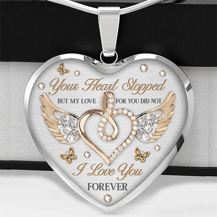 Engraved Heart Necklace – Sofie "Forever"-State of Style