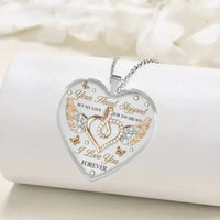 Engraved Heart Necklace – Sofie "Forever"-State of Style