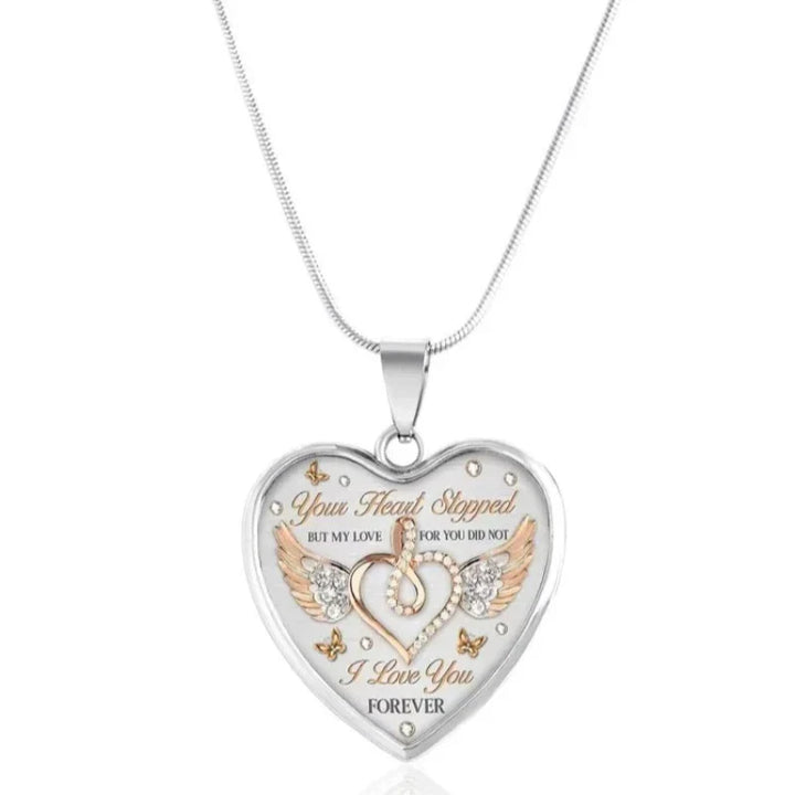 Engraved Heart Necklace – Sofie "Forever"-State of Style