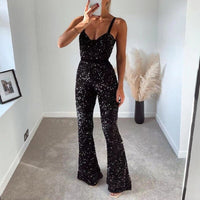Enrika Glitter Jumpsuit | The Ultimate Show-Stopping Party Outfit-S-State of Style