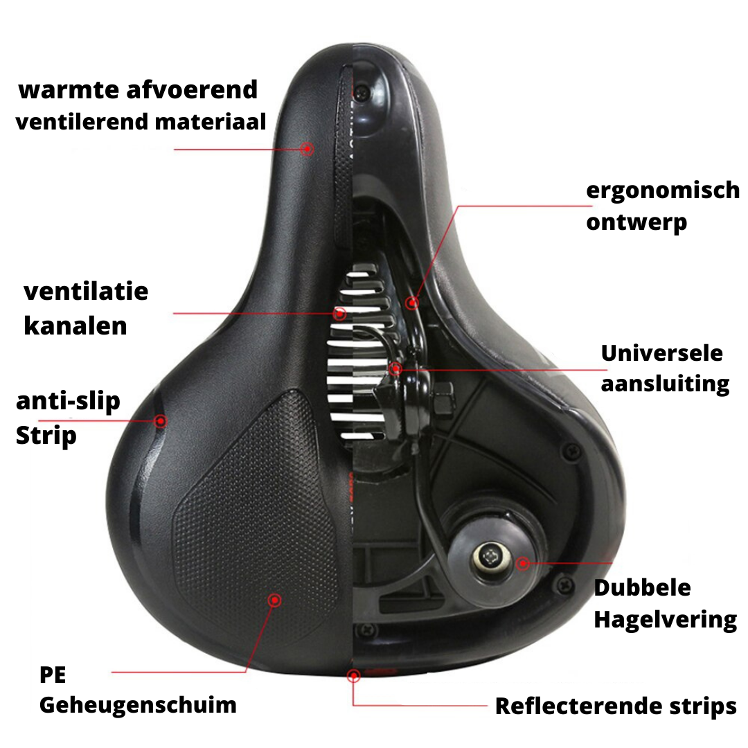 Ergonomic Bike Saddle - RideEase-State of Style