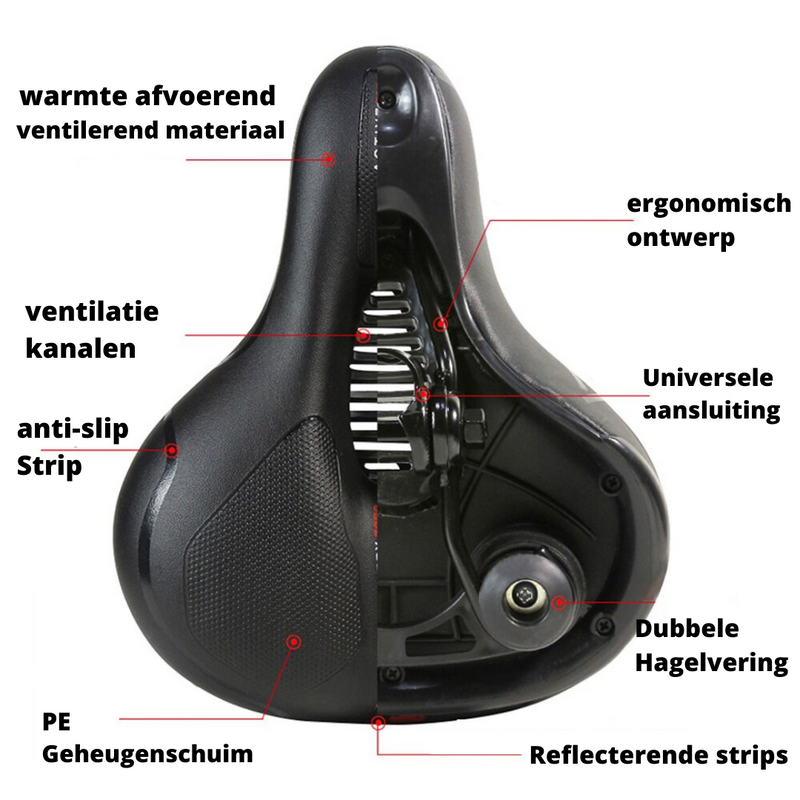 Ergonomic Bike Saddle - RideEase-State of Style