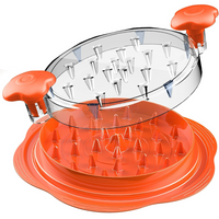 Ergonomic Chicken Shredder Tool - ErgoShredder-Orange-State of Style