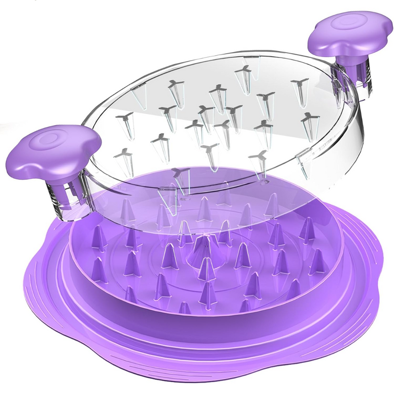 Ergonomic Chicken Shredder Tool - ErgoShredder-Purple-State of Style