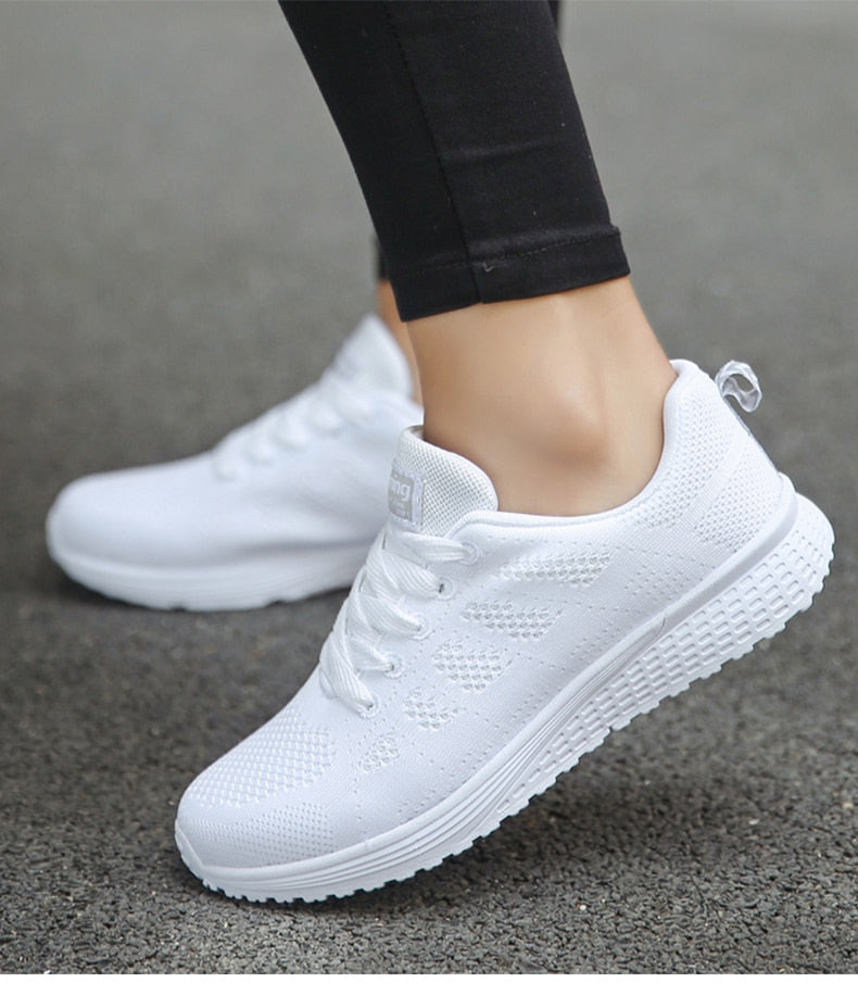Ergonomic Comfort Sneakers - NovaFit-White-3.0-State of Style