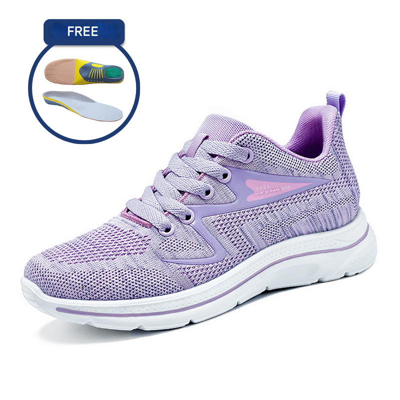 Ergonomic Ladies' Shoes - VitalStep-Black-4.0-State of Style