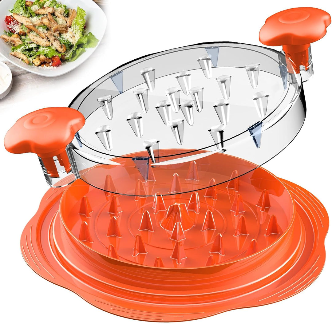 Ergonomic Meat Shredder-Orange-State of Style