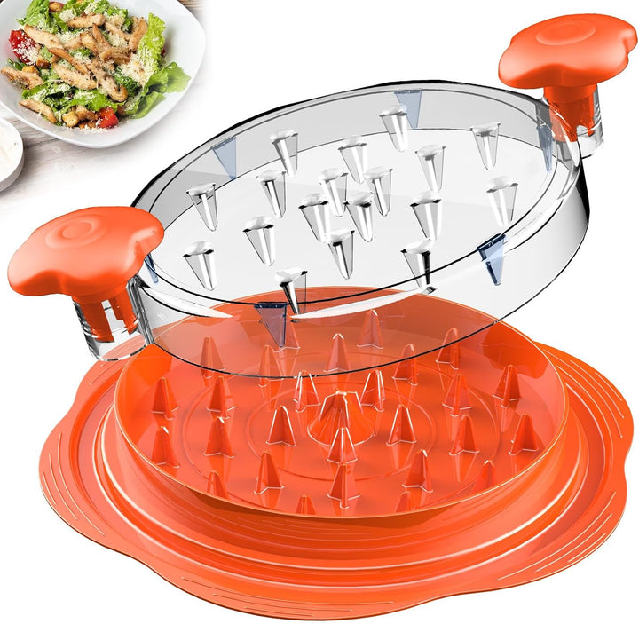Ergonomic Meat Shredder-Orange-State of Style