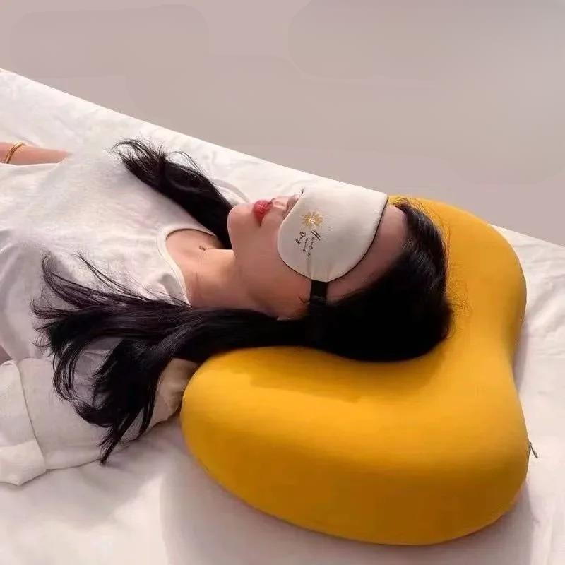 Ergonomic Pillow - DreamRest-Yellow-State of Style