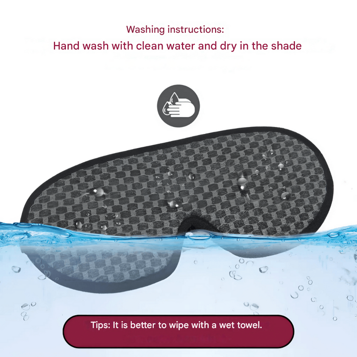 Ergonomic Sleep Mask - DreamShield-Black-State of Style