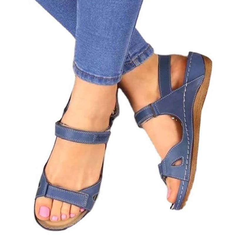 Ergonomic Summer Sandals – Supportive & Breathable Footwear-Blue Shoes-4.5-State of Style