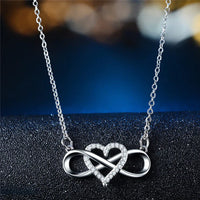 Eternal Connection Necklace - SoulBond-Silver-State of Style