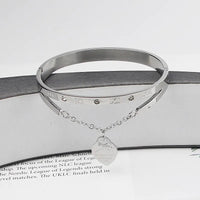 Eternal Love Bangle | Elegant Women's Jewellery-Silver-State of Style