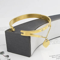 Eternal Love Bangle | Elegant Women's Jewellery-Silver-State of Style