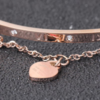 Eternal Love Bangle | Elegant Women's Jewellery-Silver-State of Style