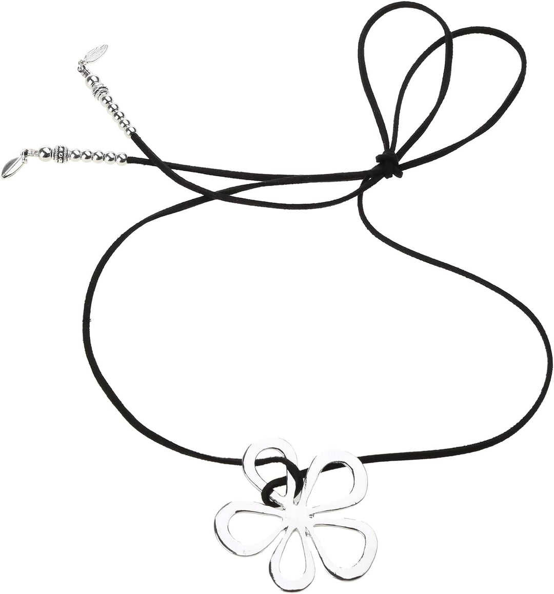 Ethnic Style Flower Necklace | Bohemian Floral Pendant-State of Style