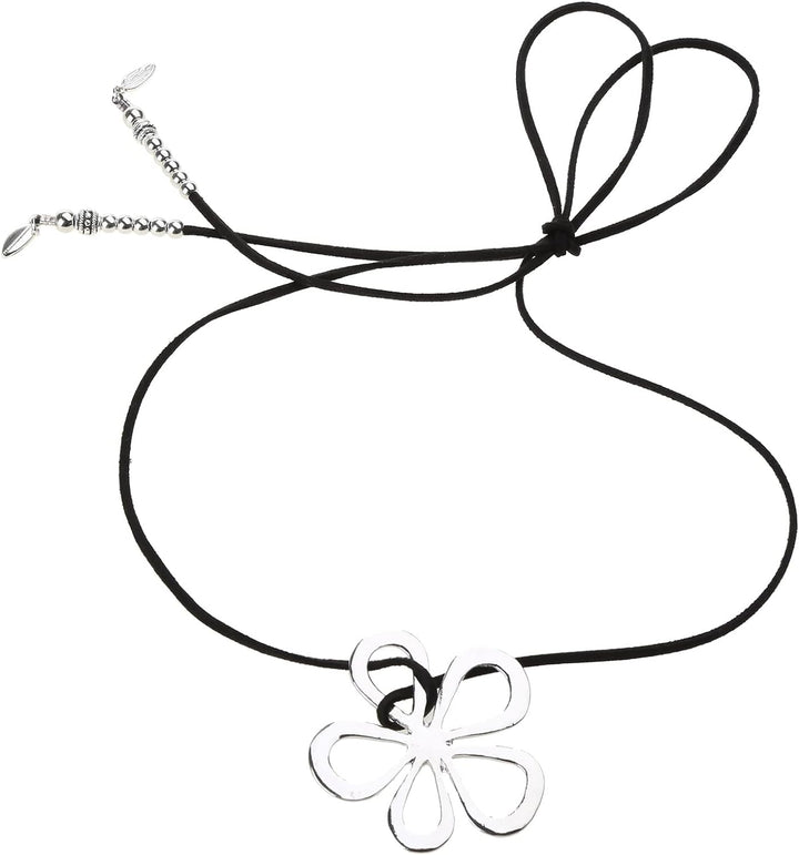 Ethnic Style Flower Necklace | Bohemian Floral Pendant-State of Style