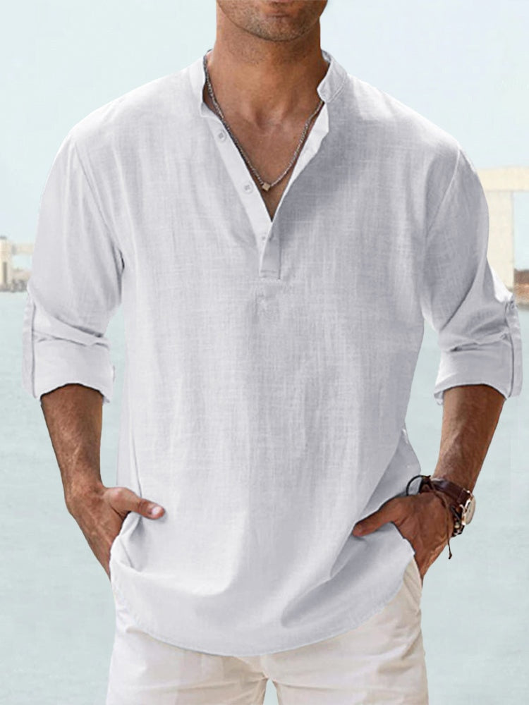 Eugene – Casual Comfort Shirt-White-M-State of Style