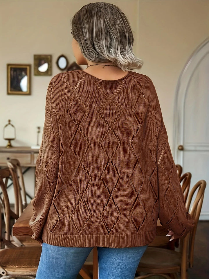 Euro Chic Cosy Knit Jumper-Khaki Yellow-XL-State of Style