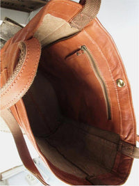 Eva | Luxury Leather Handbag-Brown-State of Style