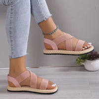 Eva - Orthopedische Beige Comfort Sandalen-Zwart-35-State of Style