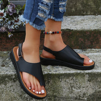 Eva - Orthopedische Zwarte Elegante Sandalen-Zwart-34-State of Style