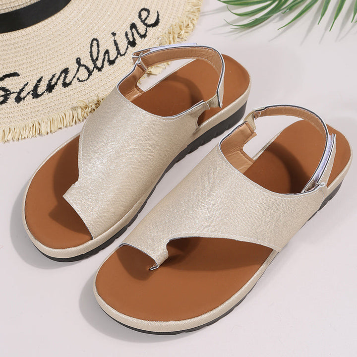 Eva - Orthopedische Zwarte Elegante Sandalen-Zwart-34-State of Style